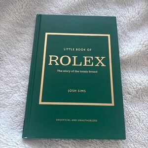 Little Book of Rolex Hardcover Luxury Watch History Coffee Table Book